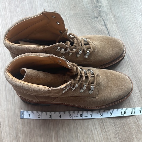 🎉Host pick🎉Marc Fisher Ltd Idaran Hiker Boot Light Cognac Suede Women’s 9.5 - Picture 12 of 13